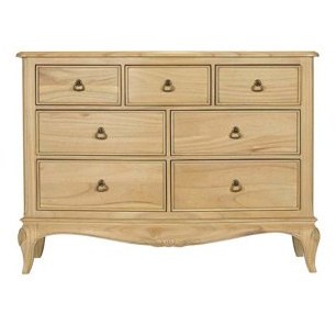Salisbury 7 Drawer Low Wide Chest