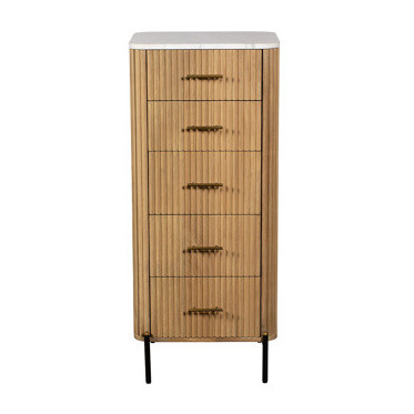 Reed 5 Drawer Tall Chest