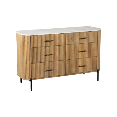 Reed 6 Drawer Wide Chest