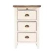 Cadwell 3 Drawer Bedside