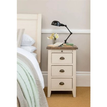 Cadwell 3 Drawer Bedside