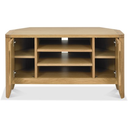 Chester Oak Corner TV Unit Chester Oak Corner TV Unit