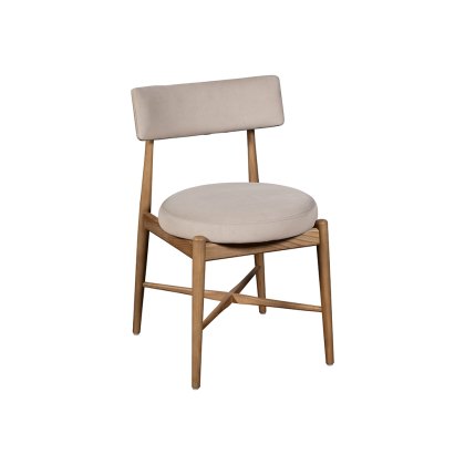 Flora Dining Chair (Grey) Pair