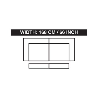 Callum 2 Seater Static Sofa
