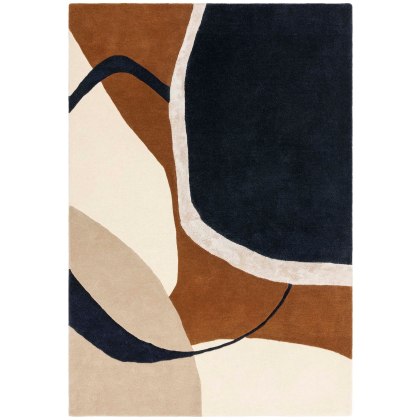 Matrix Rug - 105 Signature Rust Matrix Rug - 105 Signature Rust