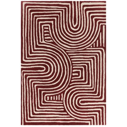 Reef Rug - RF29 Curve Plum Reef Rug - RF29 Curve Plum