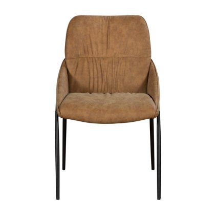 Jackson Dining Chair (Tan) (Pair)