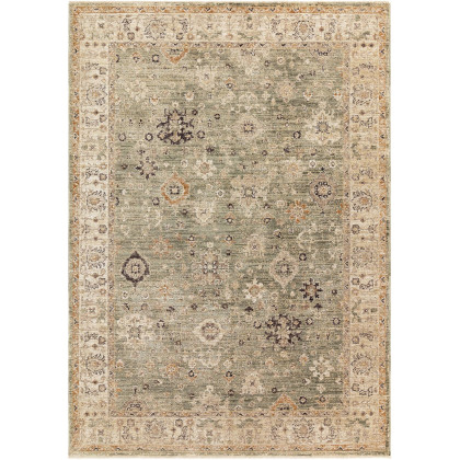Heriz Rug - Ornate Green