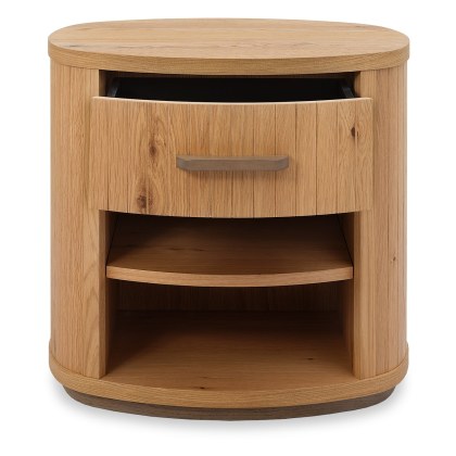 Vega Oak 1 Drawer Locker