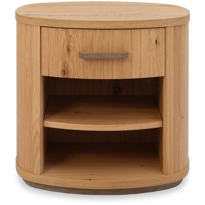 Vega Oak 1 Drawer Locker