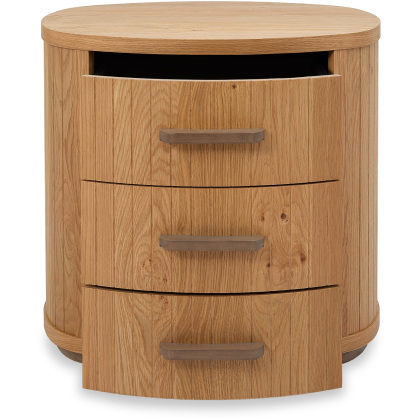 Vega Oak 3 Drawer Locker
