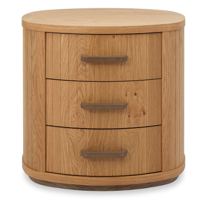 Vega Oak 3 Drawer Locker