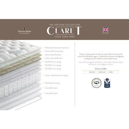 Claret 11000 Mattress