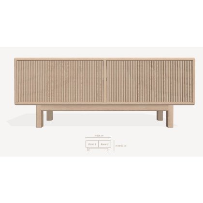 Options HIFI Sideboard 2.0 - 2 Sections