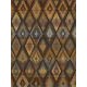 Biederlack Ikat Diamond Charcoal/Orange Throw 140 x 180 cm Biederlack Ikat Diamond Charcoal/Orange Throw 140 x 180 cm