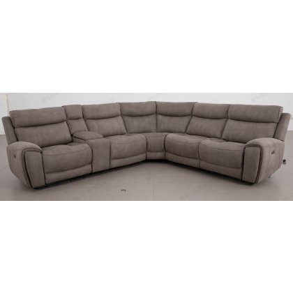 Croghan Manwah 50592M Power Reclining Corner Sofa