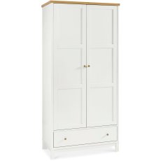 Atlanta Two Tone Double Wardrobe Atlanta Two Tone Double Wardrobe