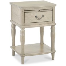 Bordeaux Chalk Oak 1 Drawer Nightstand