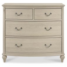 Bordeaux Chalk Oak 2+2 Drawer Chest