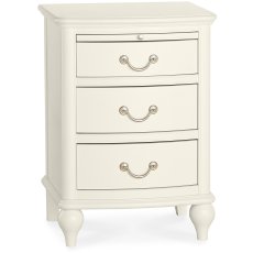 Bordeaux Ivory 3 Drawer Nightstand Bordeaux Ivory 3 Drawer Nightstand