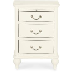 Bordeaux Ivory 3 Drawer Nightstand Bordeaux Ivory 3 Drawer Nightstand
