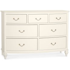 Bordeaux Ivory 3+4 Drawer Chest Bordeaux Ivory 3+4 Drawer Chest