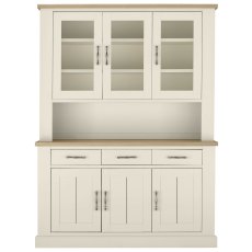 Chartreuse Aged Oak & Antique White Glazed Dresser Chartreuse Aged Oak & Antique White Glazed Dresser
