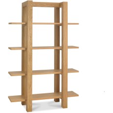 Turin Light Oak Open Shelf Unit