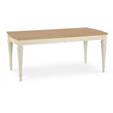 Ashley Pale Oak & Antique White 6-8 Extension Table