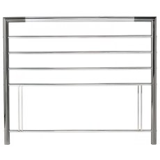 Urban Shiny Nickel & Black Nickel Headboard Double 135cm Urban Shiny Nickel & Black Nickel Headboard Double 135cm