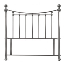 Isabelle Antique Nickel Headboard Double 135cm Isabelle Antique Nickel Headboard Double 135cm
