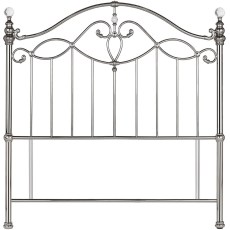 Elena Shiny Nickel Headboard King 150cm Elena Shiny Nickel Headboard King 150cm