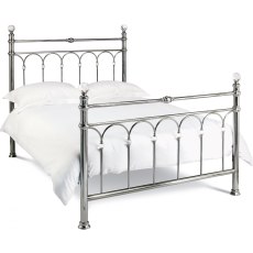 Krystal Antique Nickel Bedstead King 150cm