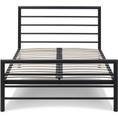 Urban Matt Black Bedstead King 150cm