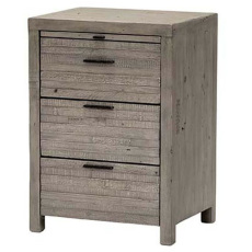 Wilmont 3 Drawer Bedside