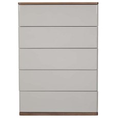 Eyton 5 Drawer Tall Wide Chest