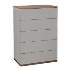 Eyton 5 Drawer Tall Wide Chest