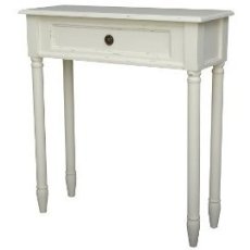 Emily Off White Medium Console Table Emily Off White Medium Console Table