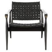 Preston Armchair - Black Leather Preston Armchair - Black Leather