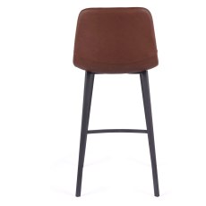 Vintage Cognac Pu Counter Stool Vintage Cognac Pu Counter Stool