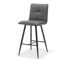 Capo Grey Pu Counter Stool Capo Grey Pu Counter Stool