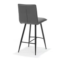 Capo Grey Pu Counter Stool Capo Grey Pu Counter Stool