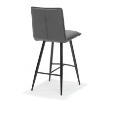 Capo Grey Pu Counter Stool