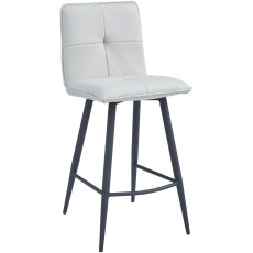 Capo Ivory Pu Counter Stool