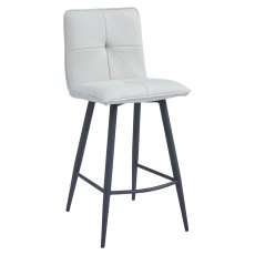 Capo Ivory Pu Counter Stool