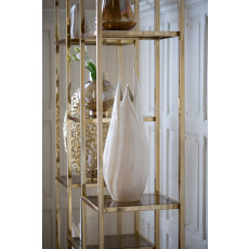 Vaas deco 205x185x555 cm TULIPAN keramiek crème+wit (2 pieces) Vaas deco 205x185x555 cm TULIPAN keramiek crème+wit (2 pieces)