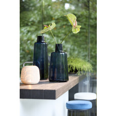 Vaas 195x50 cm KEAN glas marine blauw Vaas 195x50 cm KEAN glas marine blauw