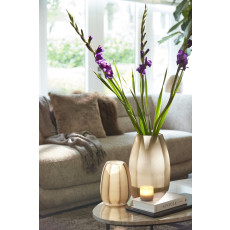 Vaas 17x235 cm BRADLEY glas licht bruin (2 pieces) Vaas 17x235 cm BRADLEY glas licht bruin (2 pieces)