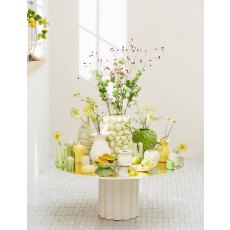 Vaas deco 35x34x33 cm STRAWBERRY glans groen Vaas deco 35x34x33 cm STRAWBERRY glans groen