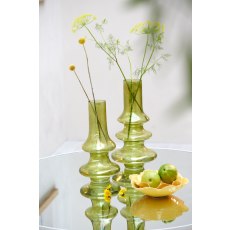 Vaas 185x355 cm NIANA glas olie donker groen (6 pieces) Vaas 185x355 cm NIANA glas olie donker groen (6 pieces)